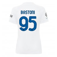 Dres Inter Milan Alessandro Bastoni #95 Preč pre Ženy 2023-24 Krátky Rukáv